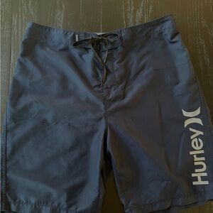 Hurley Men's Dark Blue Swim Board Shorts